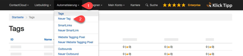 klicktipp-neuer-tag