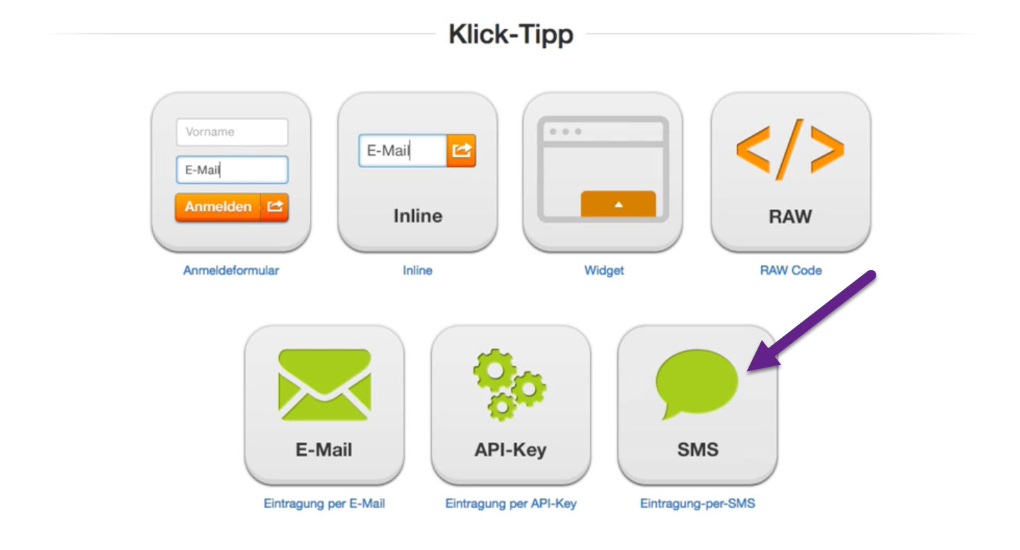 klicktipp-sms-eintragung-menu