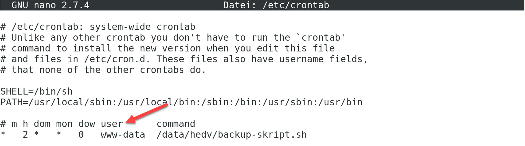 crontab-systemwide-table